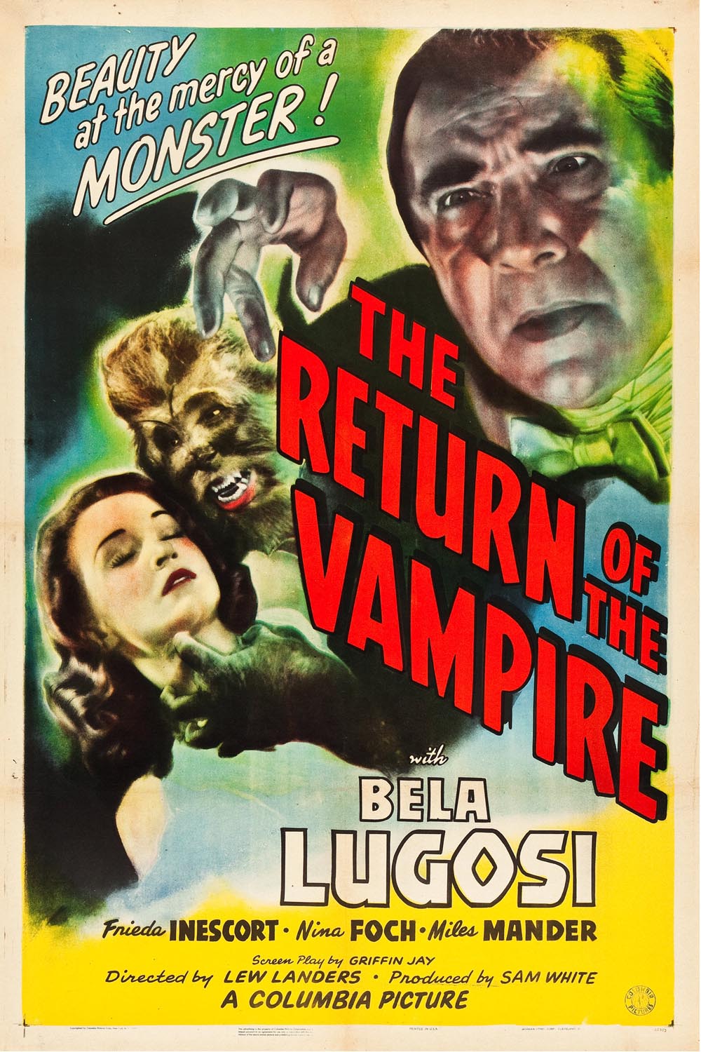 RETURN OF THE VAMPIRE, THE